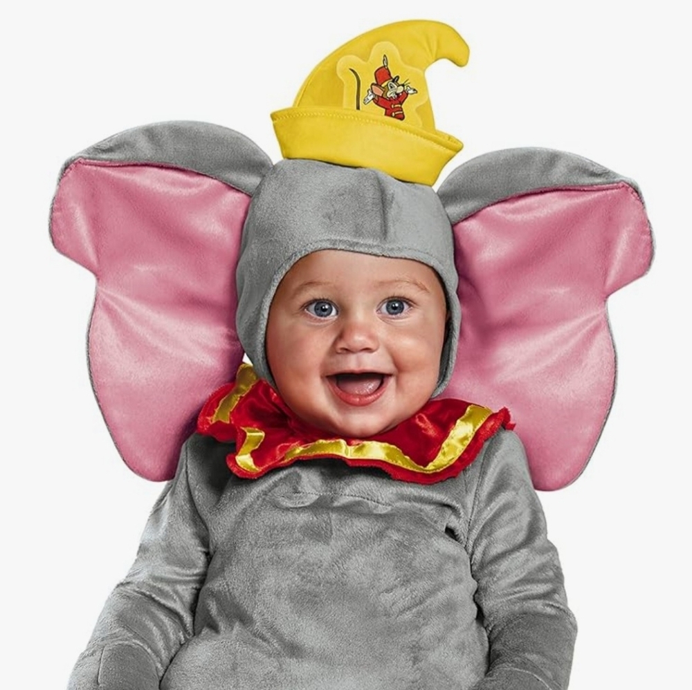 🐘 Disney Baby Dumbo Halloween Costume 12-18M